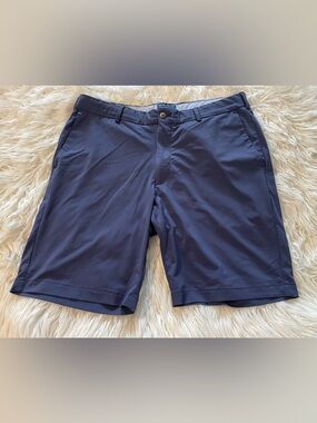Peter Millar Men’s Crown Crafted Navy Blue Shorts. Size 34